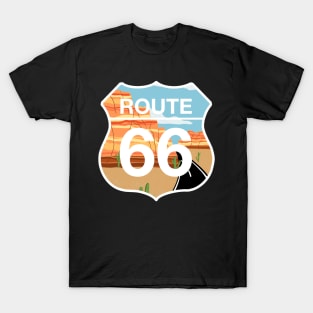 Route 66 Sign T-Shirt